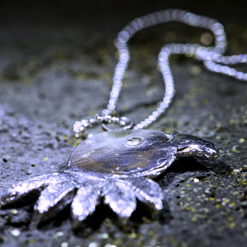 Birdy : pendentif en argent